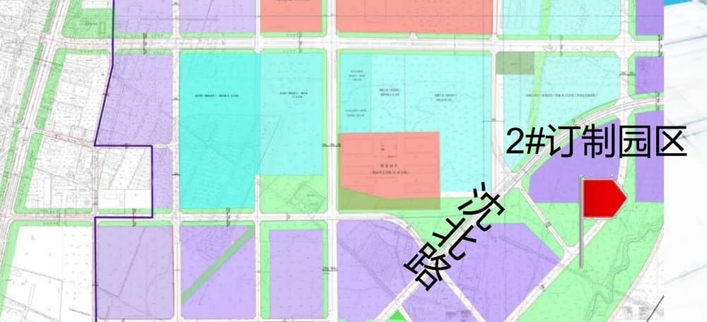 Stand alone industrial park location